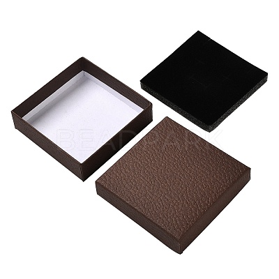 Square Cardboard Necklace Box CBOX-Q038-02A-1