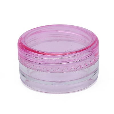3G PS Plastic Empty Portable Facial Cream Jar MRMJ-WH0020-01B-1