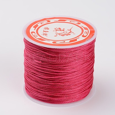 Round Waxed Polyester Cords YC-K002-0.5mm-04-1