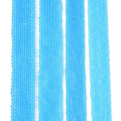 Transparent Glass Beads Strands LS-EGLA-A044-T6mm-MD08-1