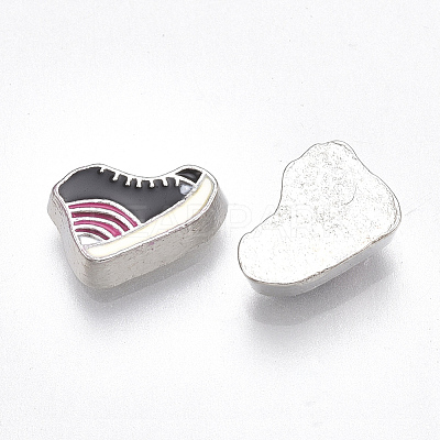 Alloy Enamel Cabochons PALLOY-T054-120-1