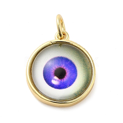 Golden Brass Pendants KK-A198-03G-02-1