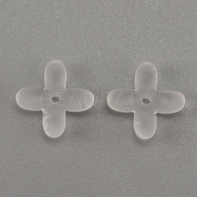 Glass Charms GLAA-WH0033-20-1