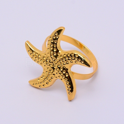 Alloy Napkin Rings PALLOY-WH0079-17G-RS-1