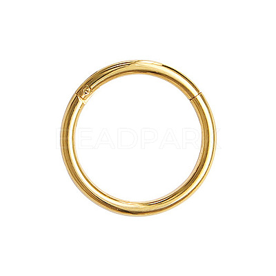 316L Surgical Stainless Steel Hoop Cartilage Earrings WGB51CA-61-1