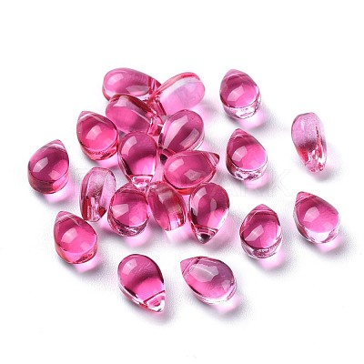 Transparent Glass Beads GGLA-M004-05A-08-1