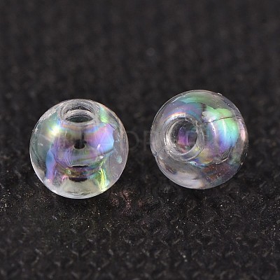 Eco-Friendly Transparent Acrylic Beads X-PL731-2-1