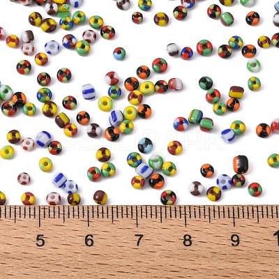 8/0 Glass Seed Beads SEED-S006-M-1