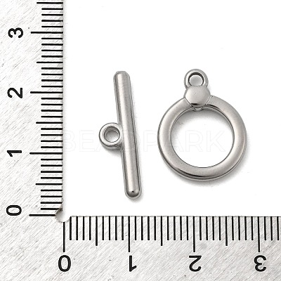 304 Stainless Steel Toggle Clasps STAS-Z179-01P-1
