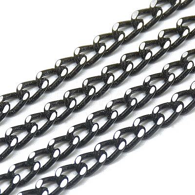 Unwelded Aluminum Curb Chains CHA-S001-006D-1