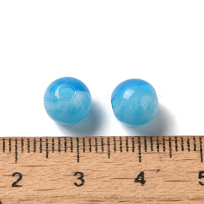 Imitation Gemstone Acrylic Beads OACR-M006-06B-1