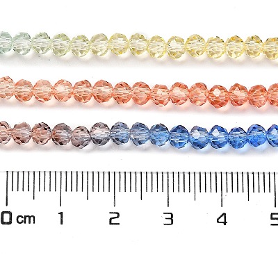 Transparent Painted Glass Beads Strands LS-DGLA-A034-T3mm-A02-1