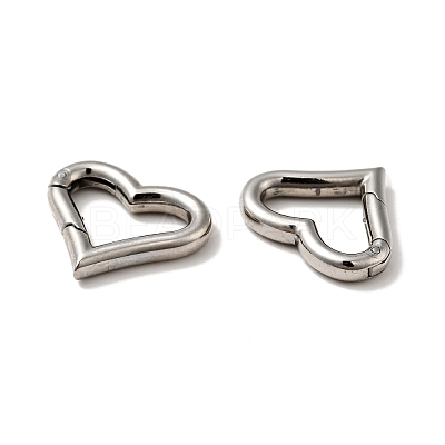 Non-Tarnish Vacuum Plating 304 Stainless Steel Spring Gate Rings STAS-G275-01P-1