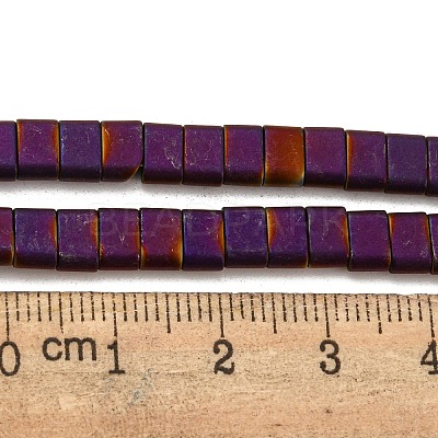Electroplated Non-magnetic Synthetic Hematite Beads Strands G-C106-B01-06B-1