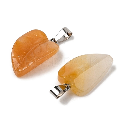 Natural Topaz Jade Pendants G-B127-01P-06-1