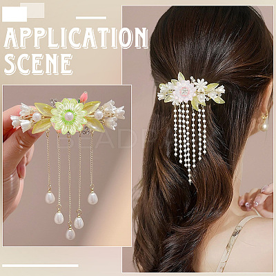 100Pcs Transparent Acrylic Beads TACR-PA0001-22-1