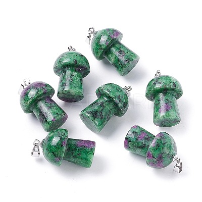 Natural Ruby in Zoisite Pendants LS-G-M380-B06-P-1