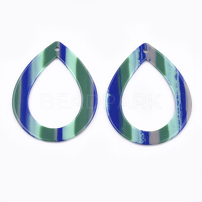 Resin Pendants X-RESI-T022-01D-1