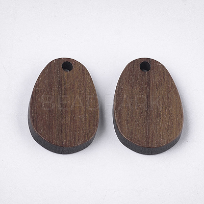 Walnut Wood Pendants WOOD-S054-04-1