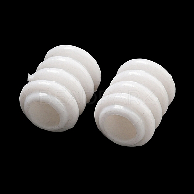 Opaque Acrylic European Beads SACR-L007-008C-1