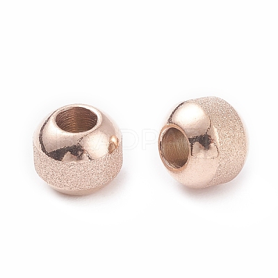 Ion Plating(IP) Textured 304 Stainless Steel Beads STAS-P306-01C-RG-1