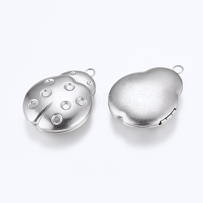 Tarnish Resistant 304 Stainless Steel Pendant Rhinestone Settings STAS-G146-05P-1