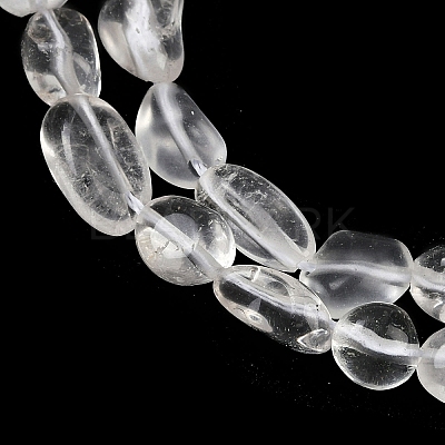 Natural Quartz Crystal Beads Strands G-P433-21-1