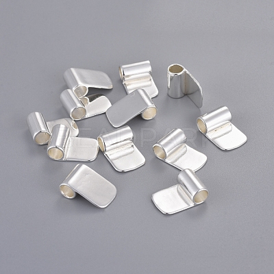 Brass Glue-on Flat Pad Bails X-KK-D519-B-S-1