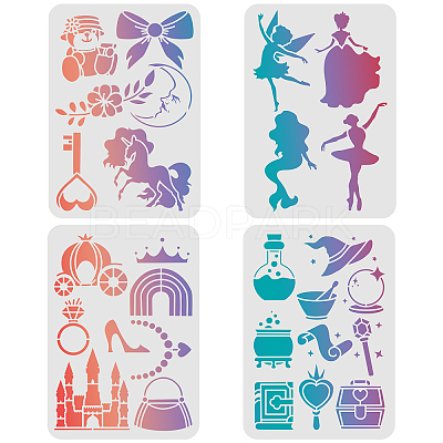 Hollow Out Drawing Painting Stencils Sets For Teen Boys Girls Diy