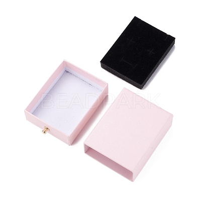 Rectangle Paper Drawer Jewelry Set Box CON-C011-02D-1
