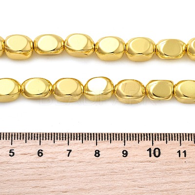 Electroplate Glass Beads Strands EGLA-F166-02B-1