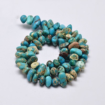 Natural Imperial Jasper Beads Strands G-I123-05E-1