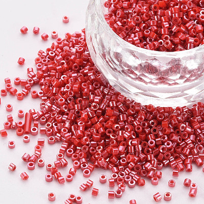 Glass Cylinder Beads SEED-S047-L-004-1
