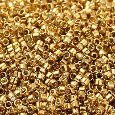 Electroplate Glass Seed Beads SEED-S042-01B-12-1