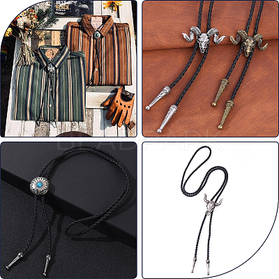 DIY Bolo Tie Making Kit DIY-GF0010-35AB-1