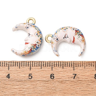 Printed Alloy Pendants AL-CBA7256-26G-01-1