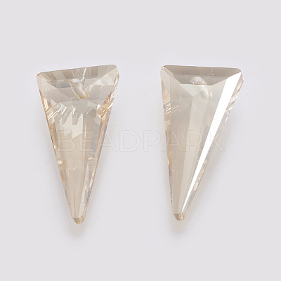 K9 Glass Rhinestone Pendants GLAA-K034-J03-1