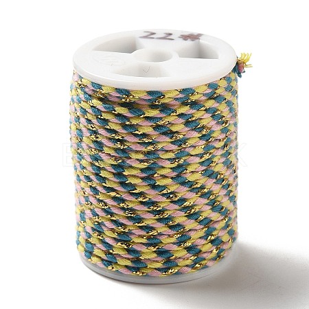 4-Ply Polycotton Cord with Metallic Thread OCOR-Z003-D106-1