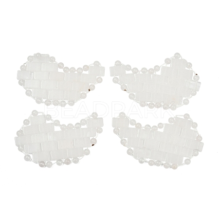 Natural Quartz Crystal Eye Patches G-D301-A08-1