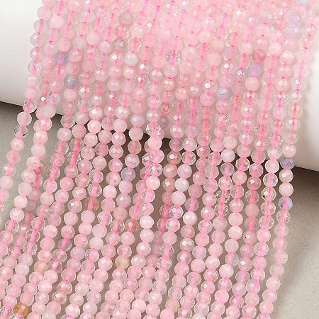 Natural Morganite Beads Strands G-O166-25-4mm-1