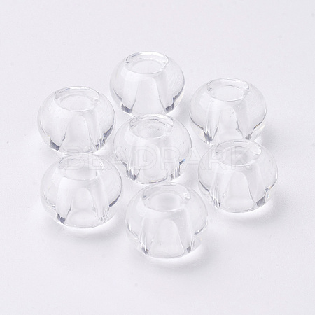 Glass European Beads X-GDA006-01-1