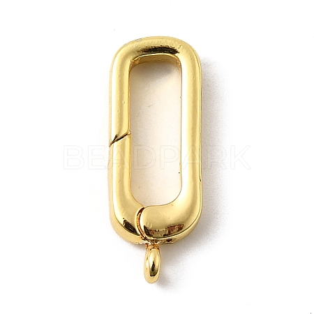 Brass Spring Gate Rings X-KK-I364-04G-03-1