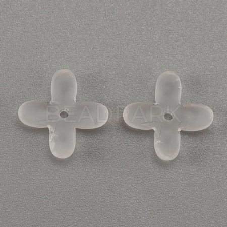 Glass Charms GLAA-WH0033-20-1