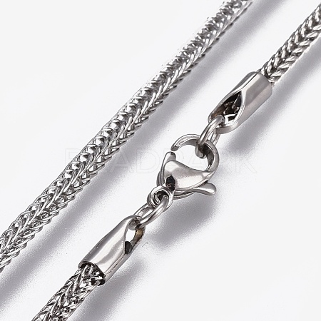 304 Stainless Steel Chains Necklaces NJEW-L167-11-P-1