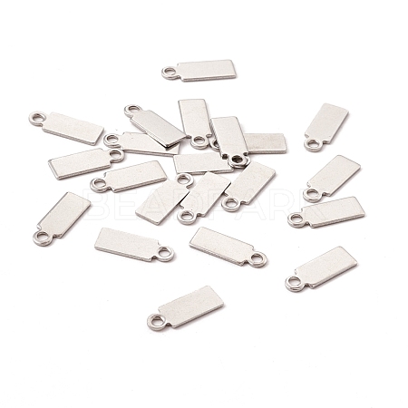 Non-Tarnish 304 Stainless Steel Charms STAS-P307-15A-P-1