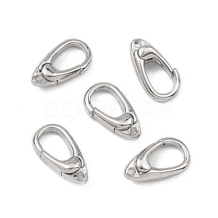 SHEGRACE Brass Lobster Claw Clasps XGRQ58267-755P-1