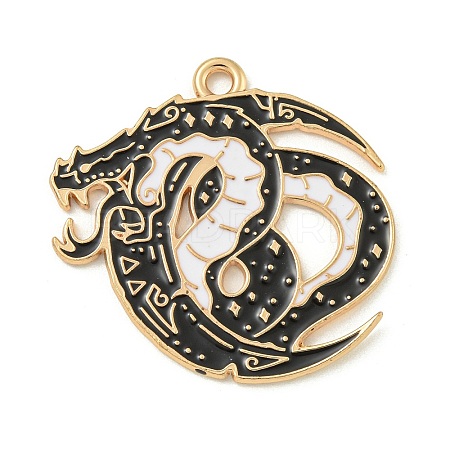 Alloy Enamel Pendants ENAM-I060-05B-1