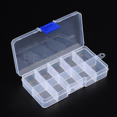 10 Compartment Organiser Storage Plastic Box LS-C006Y-1