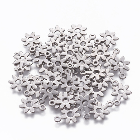 Tarnish Resistant 304 Stainless Steel Charms STAS-L234-066P-1