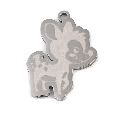 Non-Tarnish 304 Stainless Steel Pendants STAS-C095-42P-1